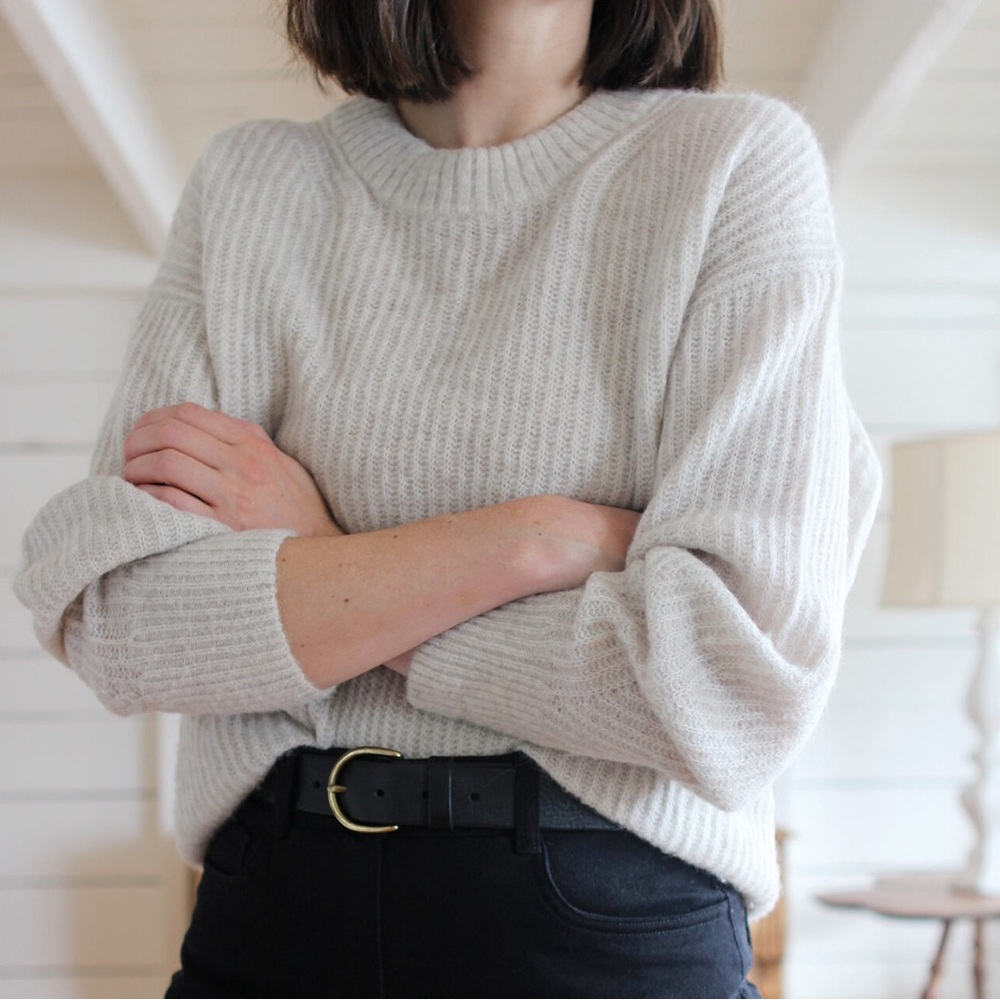 Everlane The Oversized Alpaca Crew - Picture 6 of 13